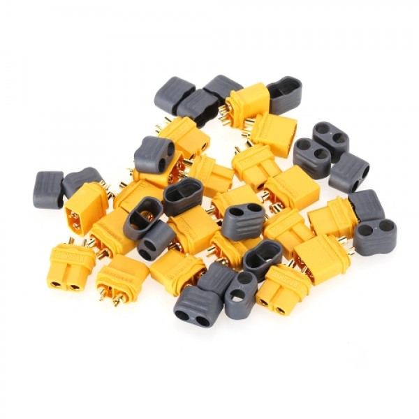 10 Pairs Original AMASS XT60 Plug Connector Male Female Set for FPV Racing Quadcopter Multirotor Airplane