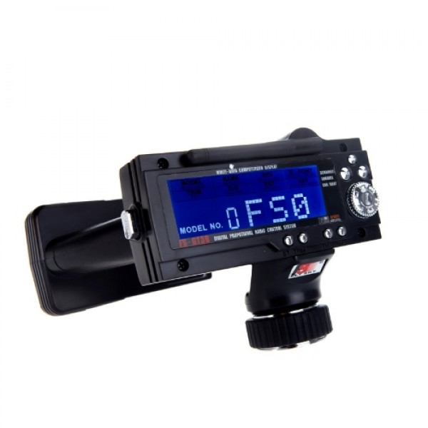 FS-GT3B 2.4G 3CH Radio Model Remote Control LCD Transmitter &amp; Receiver for RC Car Boat