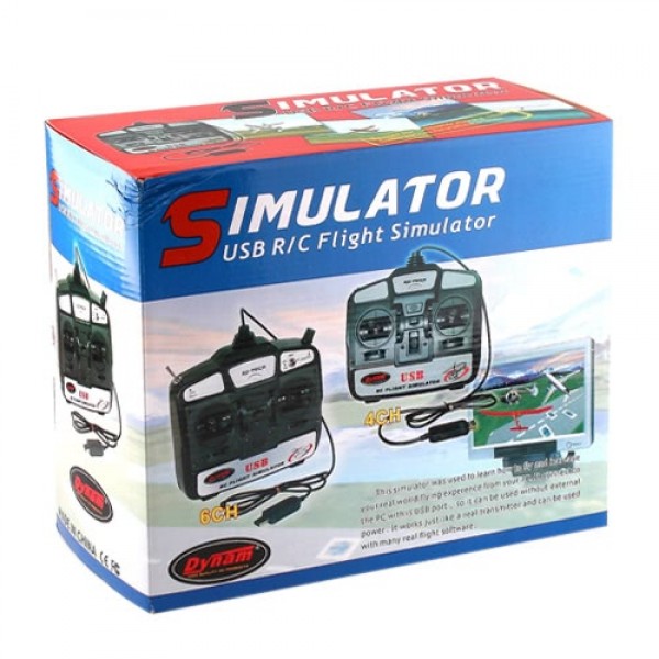 6 Channels RC Helicopter Flight Simulator