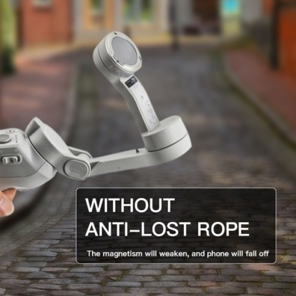 Compatible with DJI OM4 Mobile 3 Phone Holder Clip Anti-lost Rope Strap Anti-drop Expansion Accessory