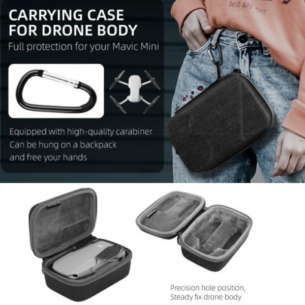 Compatible with DJI Mavic Mini Drone Body Carrying Case Portable Travel Bag