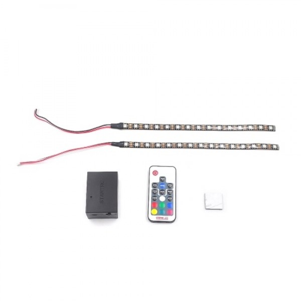 Colorful LED Light Strip for DJI RoboMaster S1 with Remote Control PVC Waterproof Bending Resistance Insulated Marquee Switch Mu