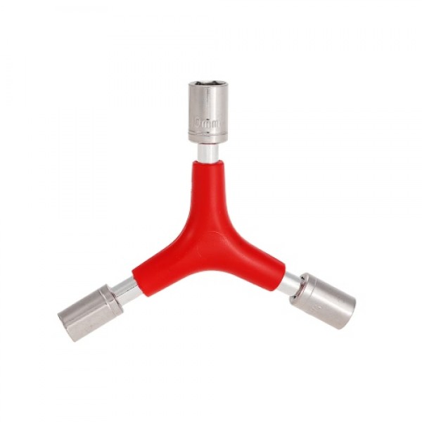 Y-Type Triangle Hex Nut 8mm 9 mm 10mm 3-Way Socket Wrench Spanner FPV Quadcopter Propeller Changer Universal RC Tool