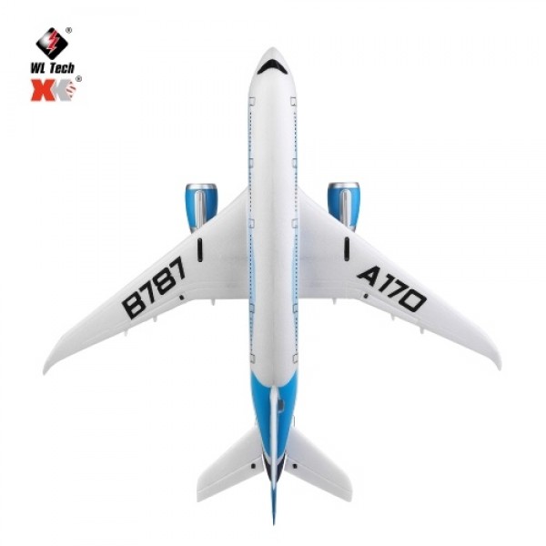 WLtoys A170 2.4GHz RC Plane 6-axis Gyro Gliding Aircraft Flight Toys 3D/6G System Stability Brushless Motor