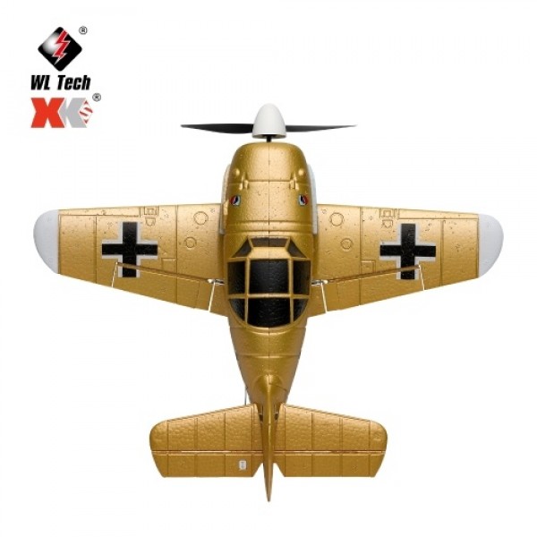 WLtoys A250 RC Airplane 2.4GHz 4CH RC Plane 6-axis Gyro Gliding Aircraft Flight Toys BF109 Model