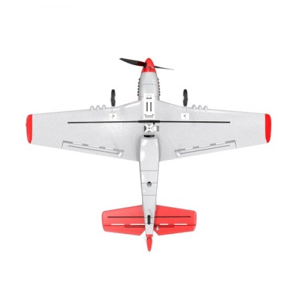 Mini Mustang P-51D 761-5 RC Airplane 2.4GHz 4CH 6-axis Gyro Gliding Aircraft Flight Toys One-Key U Turn 3 Flight Modes for Begin