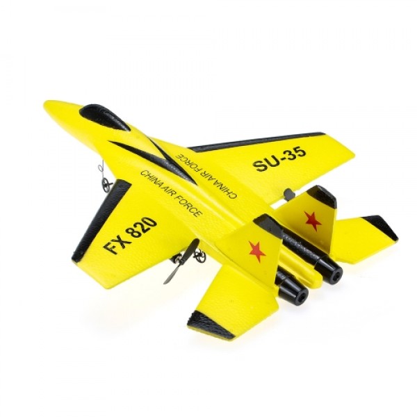 Flybear FX-820 2.4G 2CH Remote Control SU-35 Glider 290mm Wingspan EPP Micro Indoor RC Airplane Aircraft RTF