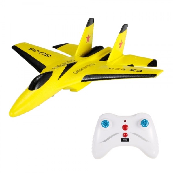 Flybear FX-820 2.4G 2CH Remote Control SU-35 Glider 290mm Wingspan EPP Micro Indoor RC Airplane Aircraft RTF