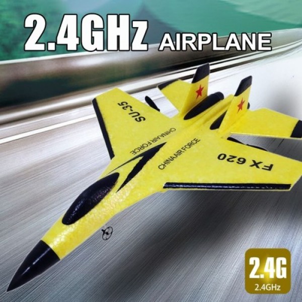 2.4GHz RC Plane Gliding SU-35 Aircraft Model EPP Flight Toys 3-axis Gyro Stability RC Airplane