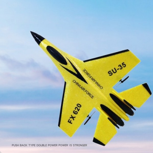 2.4GHz RC Plane Gliding SU-35 Aircraft Model EPP Flight Toys 3-axis Gyro Stability RC Airplane