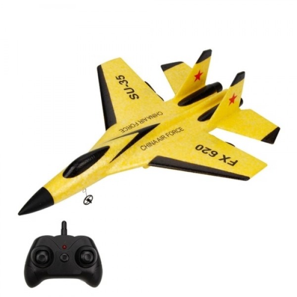 2.4GHz RC Plane Gliding SU-35 Aircraft Model EPP Flight Toys 3-axis Gyro Stability RC Airplane