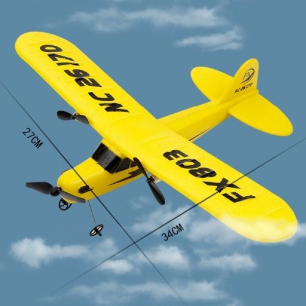 2.4GHz RC Plane Gliding CUB J3 Aircraft ...