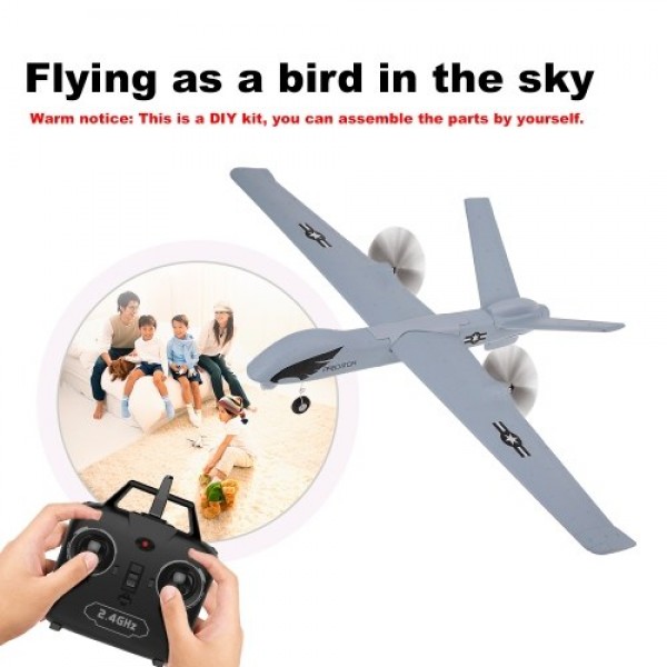 Z51 2.4G 2CH Predator Remote Control RC Airplane