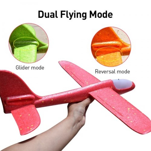 Flying Glider Planes With Flash LED Light