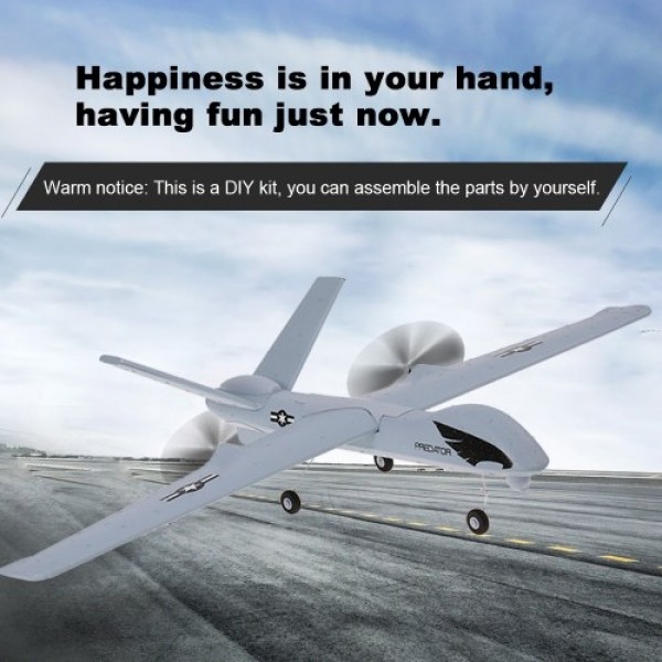 Z51 2.4G 2CH Predator Remote Control RC Airplane