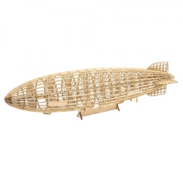 DWH VS35 1:453 Scale D-LZ129 Airship 540mm Length Wooden Static DIY Building Model