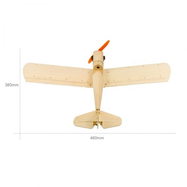 Dancing Wings Hobby K0901 Micro Space Walker Airplane 460mm Wingspan Aircraft Balsa Wood DIY Flying Toy KIT Version