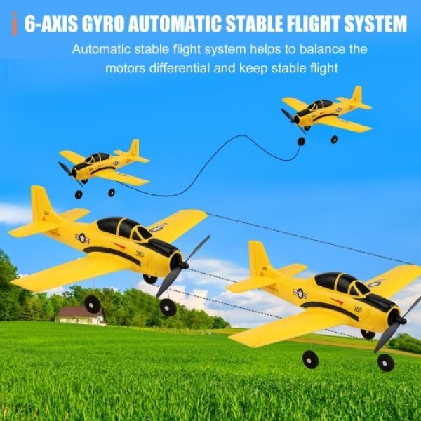 WLtoys A210 RC Airplane 2.4GHz 4CH 6-axis Gyro RC Plane T28 Aircraft Model Flight Toys