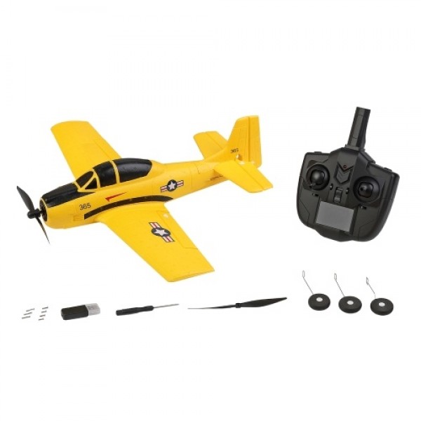 WLtoys A210 RC Airplane 2.4GHz 4CH 6-axis Gyro RC Plane T28 Aircraft Model Flight Toys