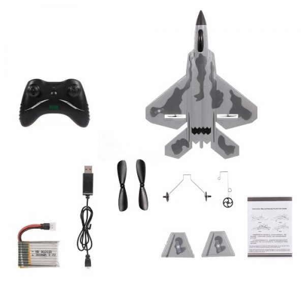 FX822 F-22 Raptor Model Fighter Airplane