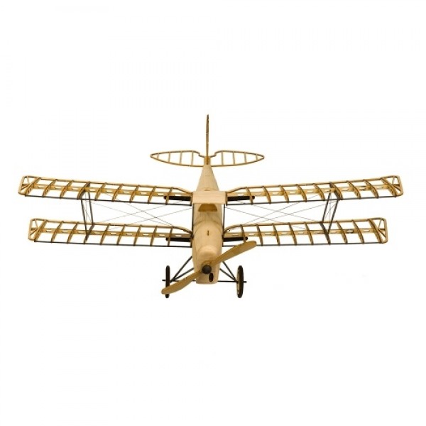 Dancing Wings Hobby VX10 1/18 De Havilland Tiger Moth 400mm Wingspan Wooden Static Airplane Model