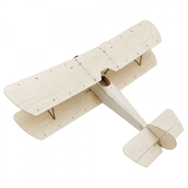 DWH K06 Sopwith Pup RC Airplane Balsa Wood Aircraft 378mm Wingspan Outdoor Flight Toys DIY Assembly Model KIT Version