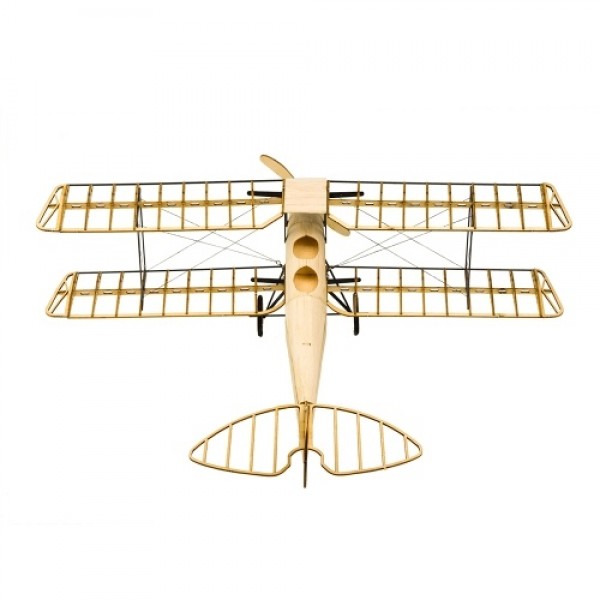 Dancing Wings Hobby VX10 1/18 De Havilland Tiger Moth 400mm Wingspan Wooden Static Airplane Model