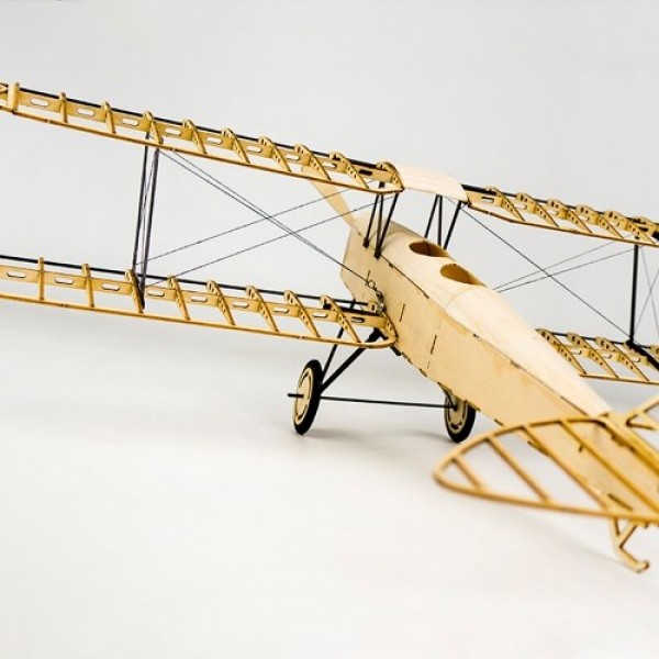 Dancing Wings Hobby VX10 1/18 De Havilland Tiger Moth 400mm Wingspan Wooden Static Airplane Model