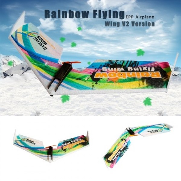 Dancing Wings Hobby E0511 Rainbow Flying Wing V2 RC Airplane