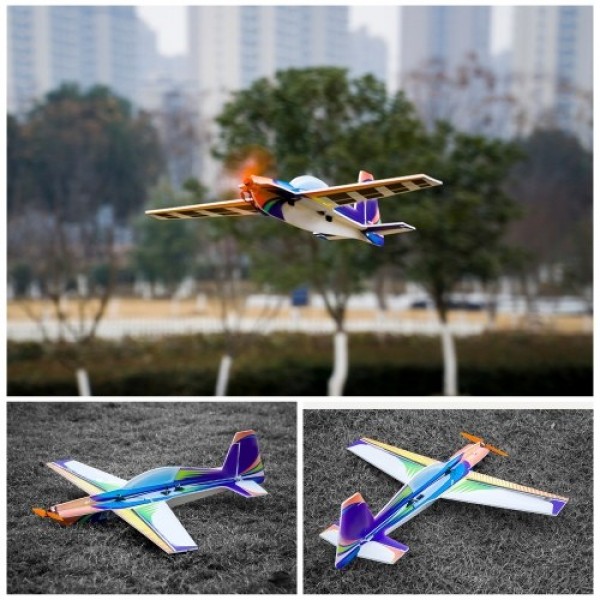 RC Airplane PP Aircraft 710mm Wingspan Outdoor Flight Toys for Kids Boys DIY Assembly Model