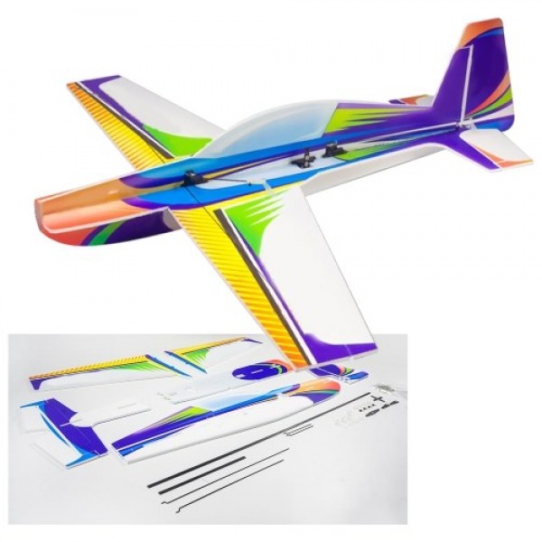 RC Airplane PP Aircraft 710mm Wingspan Outdoor Flight Toys for Kids Boys DIY Assembly Model