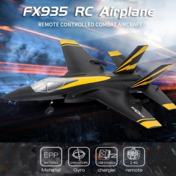 FX935 2.4G 3CH RC Airplane Flying Aircraft Combat Aircraft with LED Searchlight