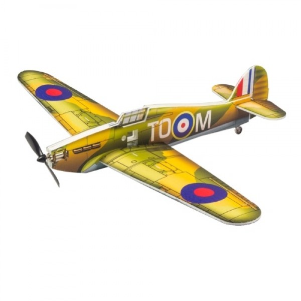 DWH E28 Hurricane RC Airplane Outdoor Flight Toys DIY Assembly Model with Mini RX(5A ESC S-FHSS)