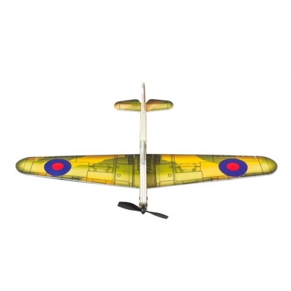 DWH E28 Hurricane RC Airplane Outdoor Flight Toys DIY Assembly Model with Mini RX(5A ESC S-FHSS)