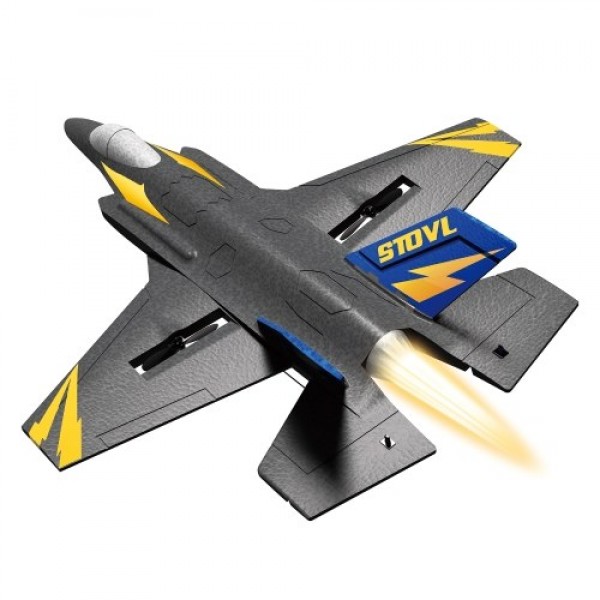 KF605 RC Airplane 2.4GHz 4CH 6-axis Gyro RC Plane F35 Model Aircraft Flight Toys for Adults Kids Boys