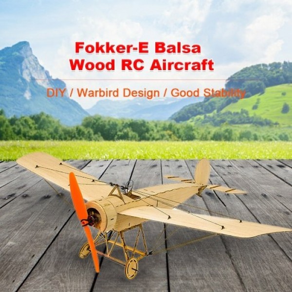 DW Hobby K0801 Mini Fokker-E RC Aircraft Toy KIT