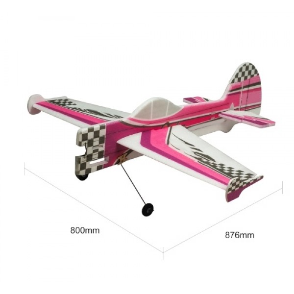 RC Airplane EPP Aircraft 800mm Wingspan Outdoor Flight Toys for Kids Boys DIY Assembly Model KIT Version