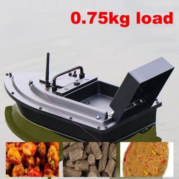 0.75kg Loading 500M Remote Control RC Fishing Bait Boat Fish Finder Double Motor Night Light(5200mah battery)