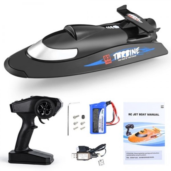 Flytec V009 Remote Control Boats 2.4G 30km/h Turbine Drive RC Boat