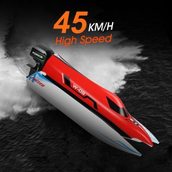 WLtoys WL915-A 2.4G Remote Control Boats 45km/h High Speed RC Boat RC Toy