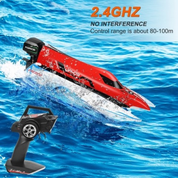 WLtoys WL915-A 2.4G Remote Control Boats 45km/h High Speed RC Boat RC Toy