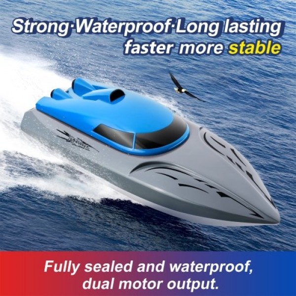 806 2.4G RC Boat 20KM/h Waterproof Toy High Speed RC Boat Racing Boat