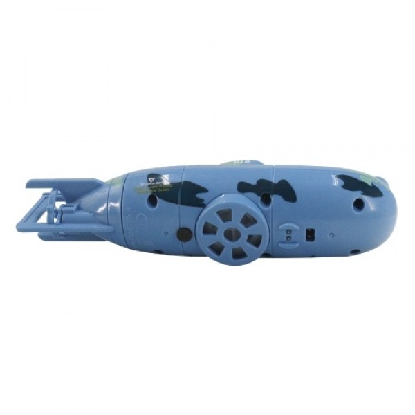 Mini RC Submarine Remote Control Boat Waterproof Diving Toy Gift for Kids