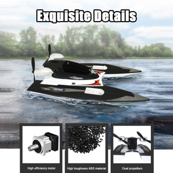 FY616 2.4G 2CH Remote Control Racing Boat 20km/h High Speed Remote Control Boat