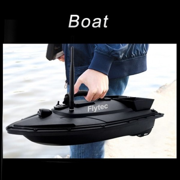 Flytec V500 RC Fishing Bait Boat RC Boat Fish Finder 1.5kg Loading 500M Remote Control Double Motor Night Light