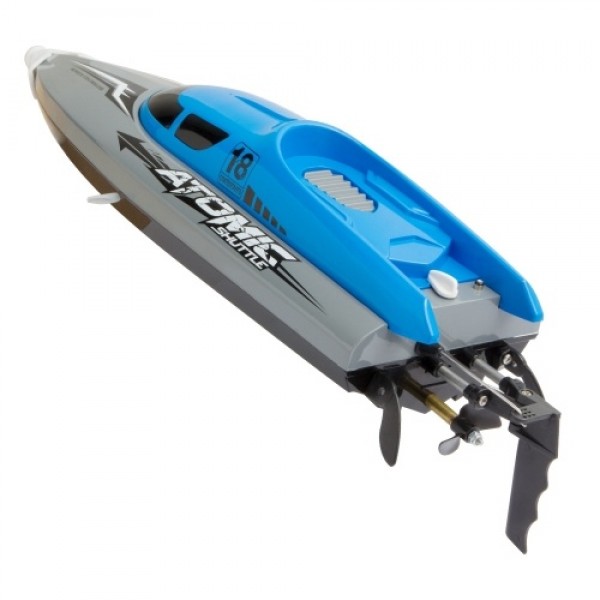 2.4GHz 4 Channel RC Boat Remote Control Boat 30KM/H High Speed IPV7 Waterproof Racing Boat for Kids Adults