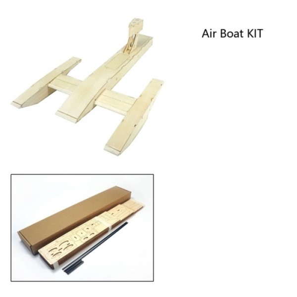 RC Boat Outdoor Pools and Lakes Toys for Kids Boys DIY Assembly Wooden Boat Model