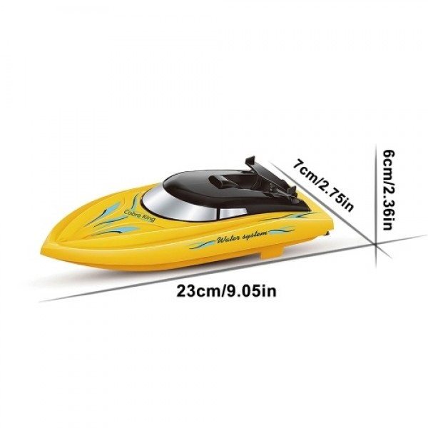 10KM/H High Speed 2 Channels Remote Control Boats for Pools Racing Boat