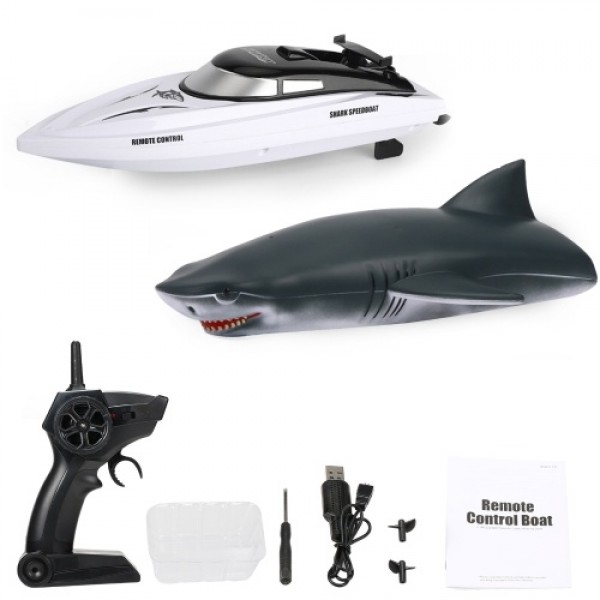 705 2.4GHz RC Boat Remote Control Boat Waterproof Toy for Lake Pool