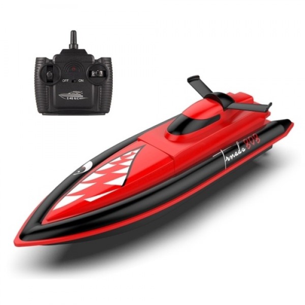 2.4GHz 25Km/h RC Boat Remote Control Boat RC Boat Waterproof Toy Racing Boat Gift for Kids